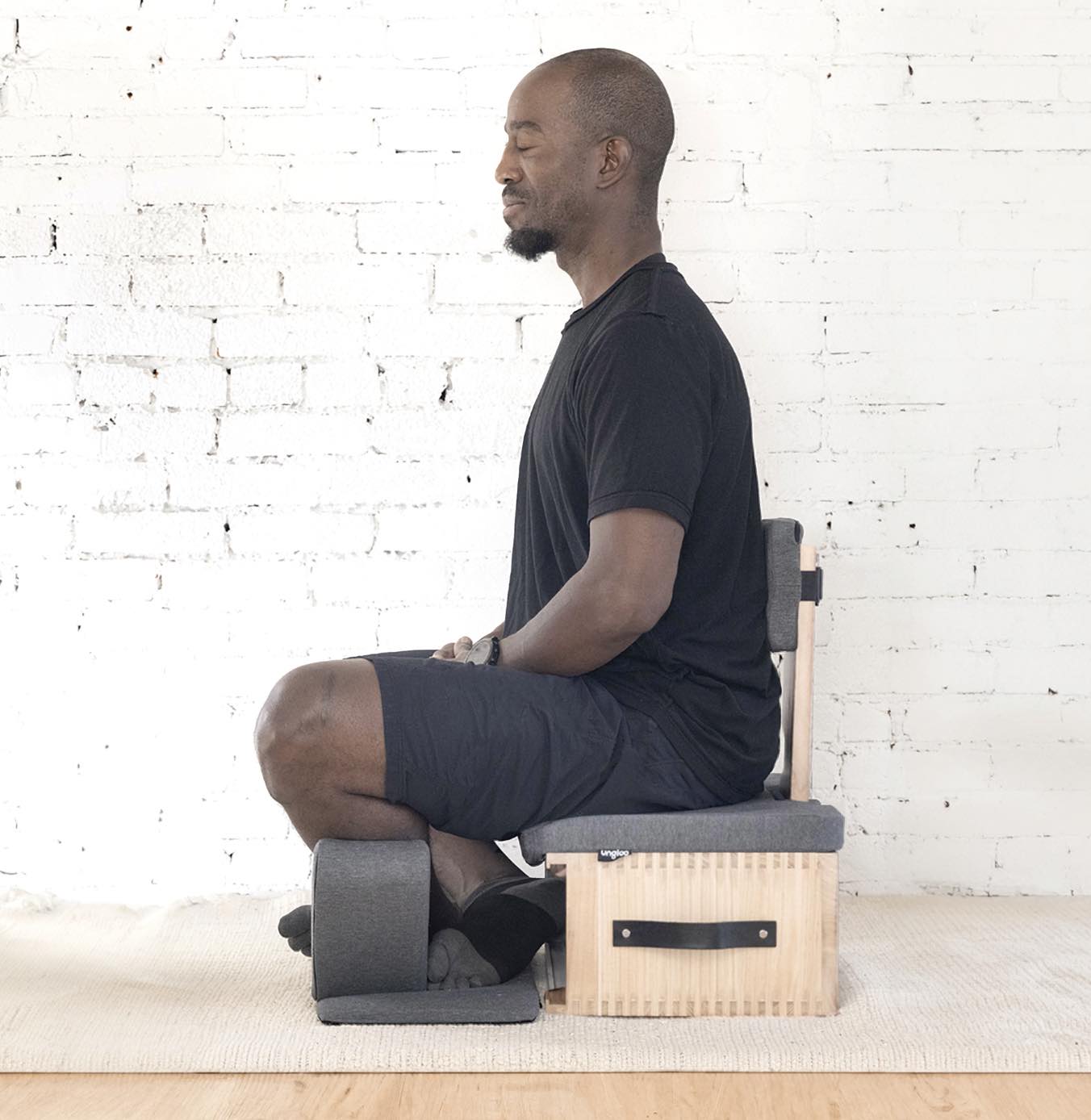 Ungloo Box - Portable Meditation Chair With Back and Hip Support - Ungloo Store