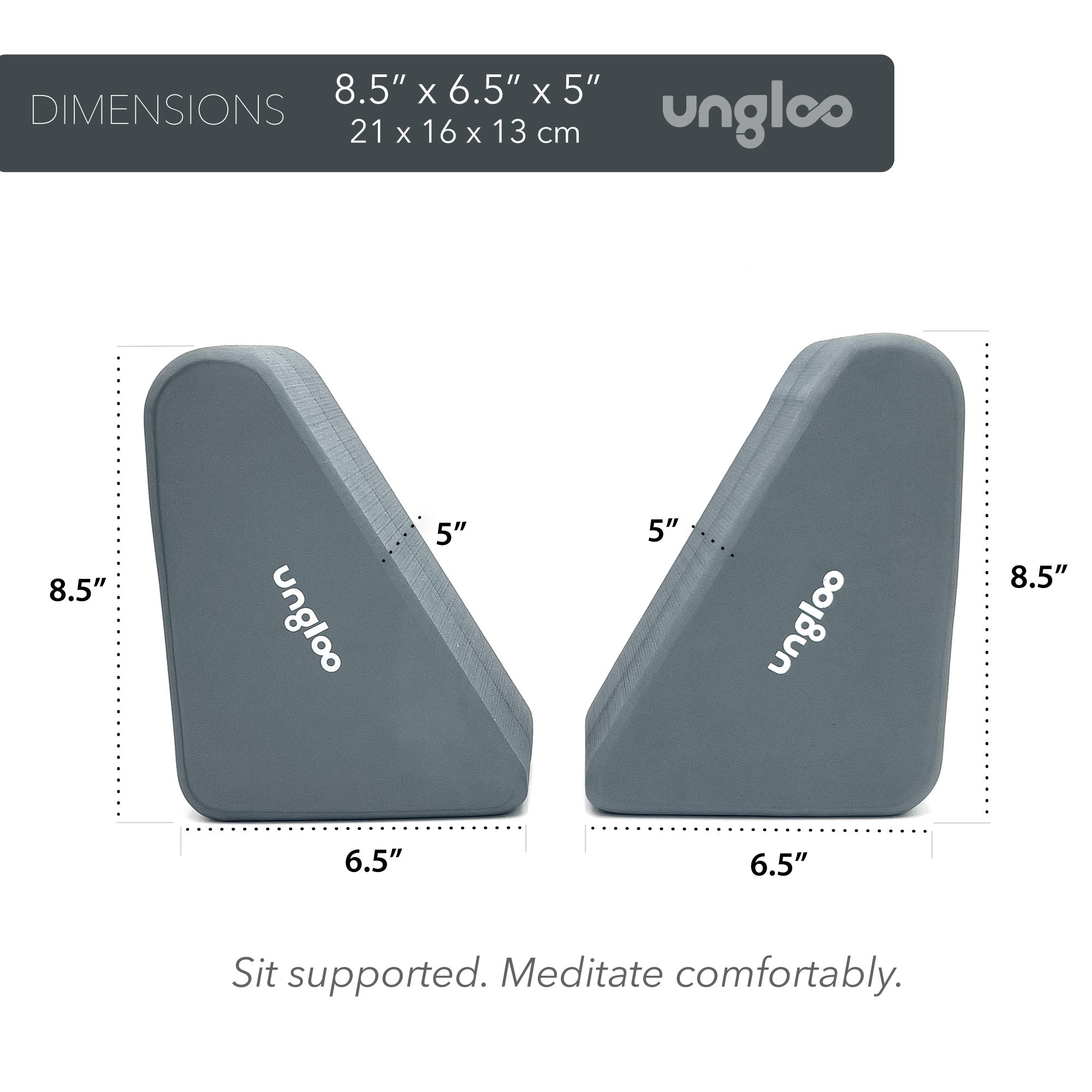 SitBlox Pair - Meditation Support Blocks - Ungloo Store