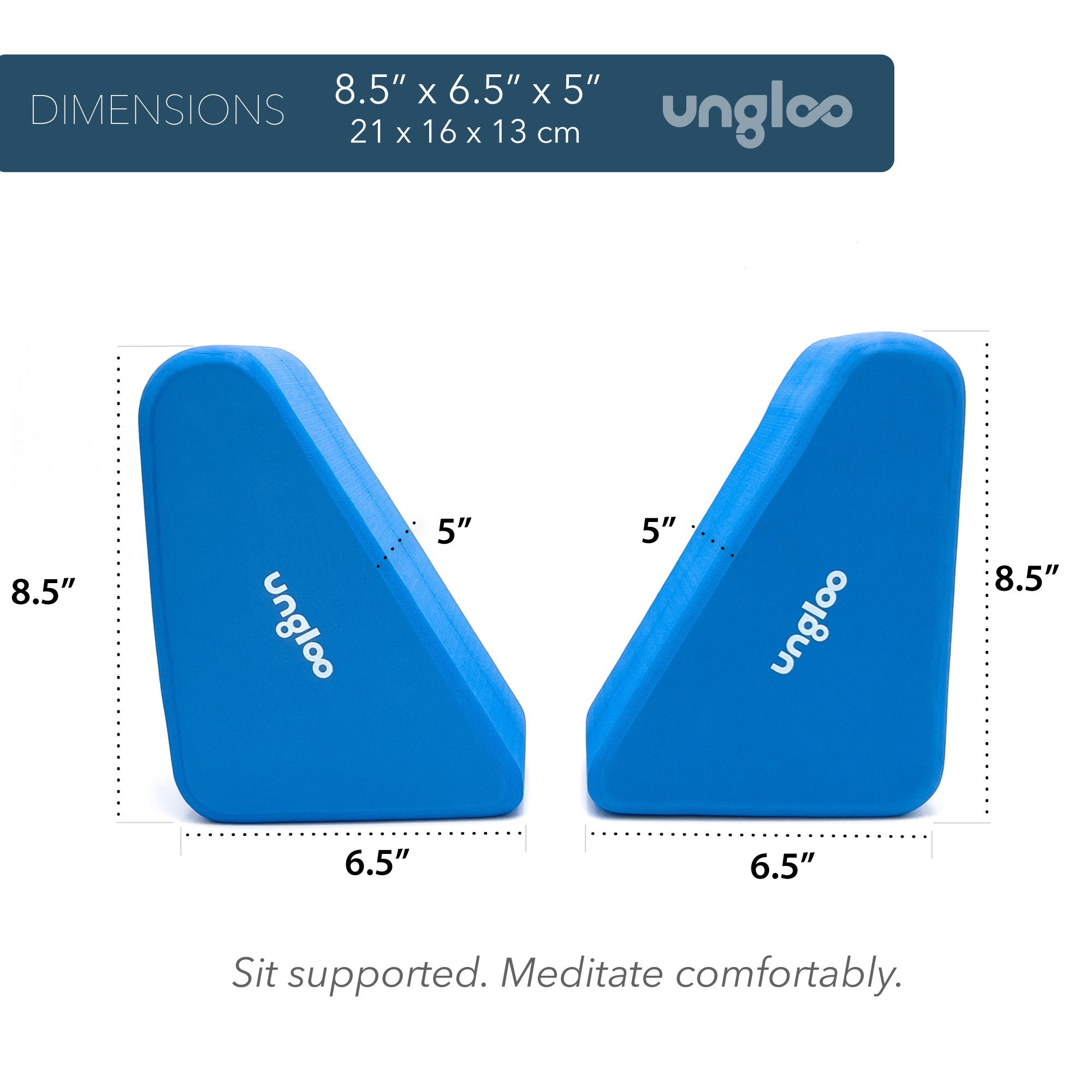 SitBlox Pair - Meditation Support Blocks - Ungloo Store