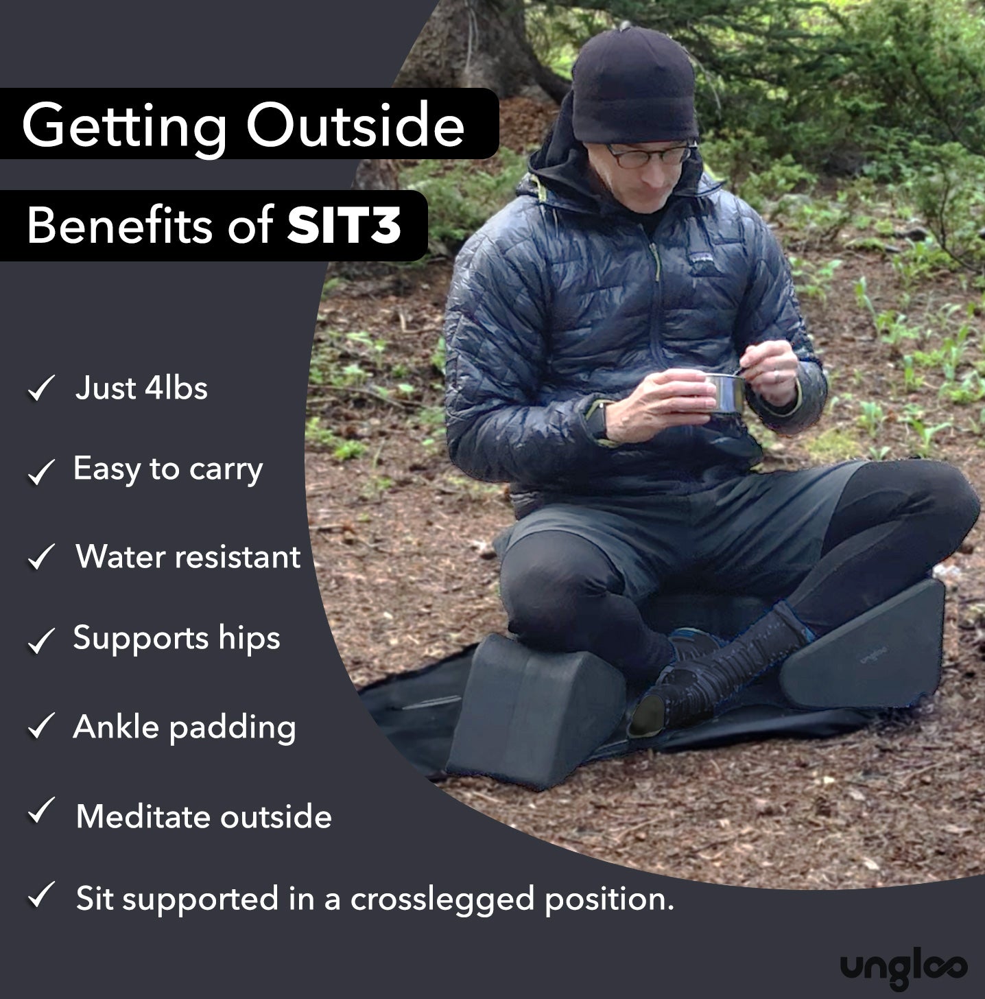 SIT3 Meditation Outdoors - Blemishes and Scratches - Ungloo Store