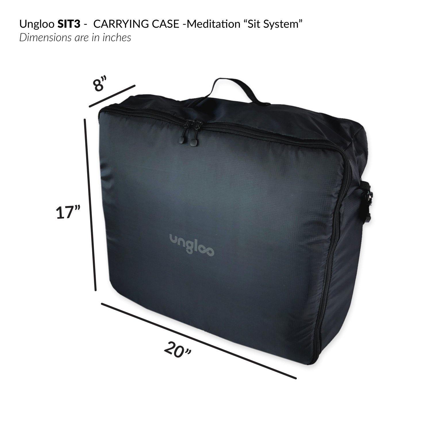 Image showing the dimensions of the SIT3 Kit when it is fully encased in its carrying case.