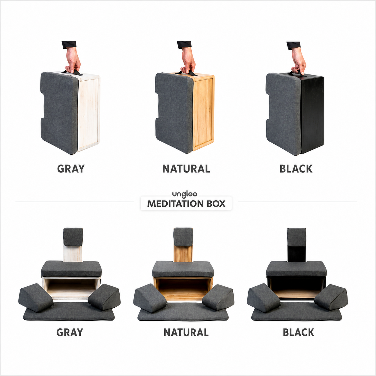 Outlet Units — Meditation Box Chair, Large (Original Size)