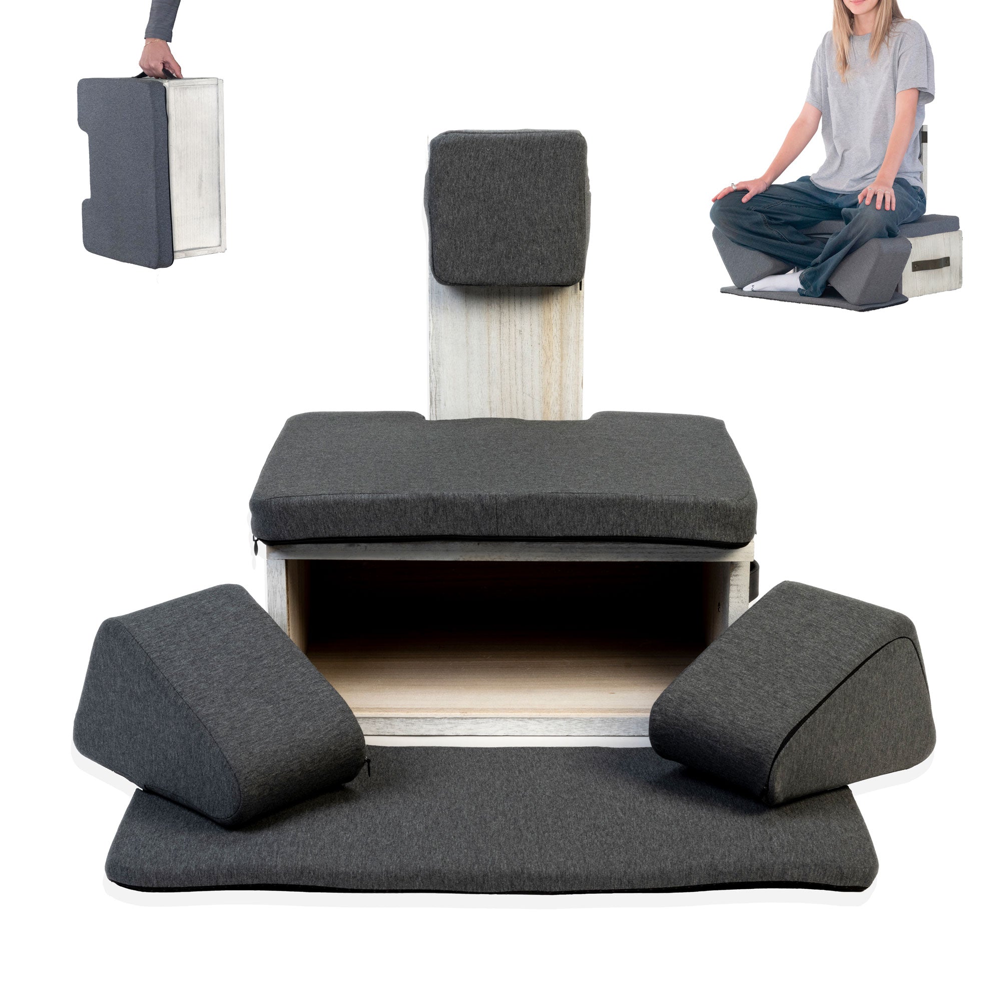 Outlet Units — Meditation Box Chair, Large (Original Size)