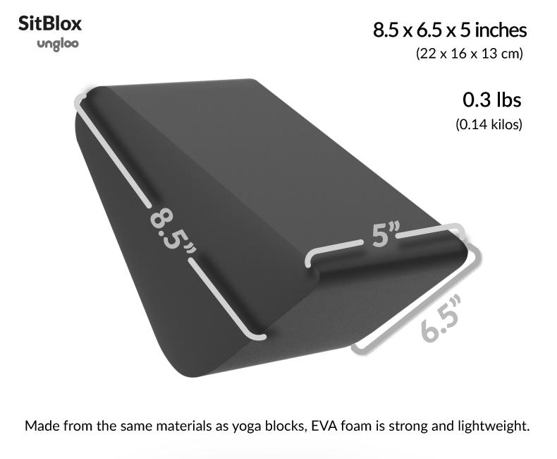 SitBlox Pair - Meditation Support Blocks